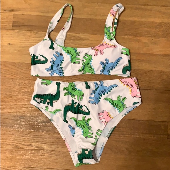 shein dinosaur bathing suit